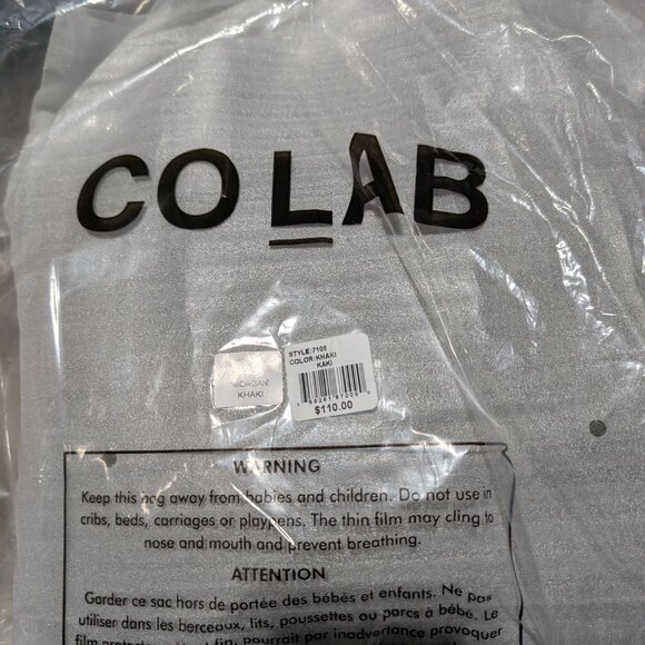 Co-Lab green (khaki) crossbody bag - Picture 6 of 6